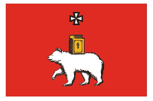 Flag of city Perm